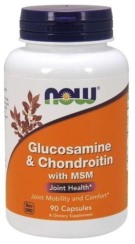 

Хондропротектор NOW Glucosamine & Chondroitin with MSM Capsules 90 капс Без вкуса (583051)