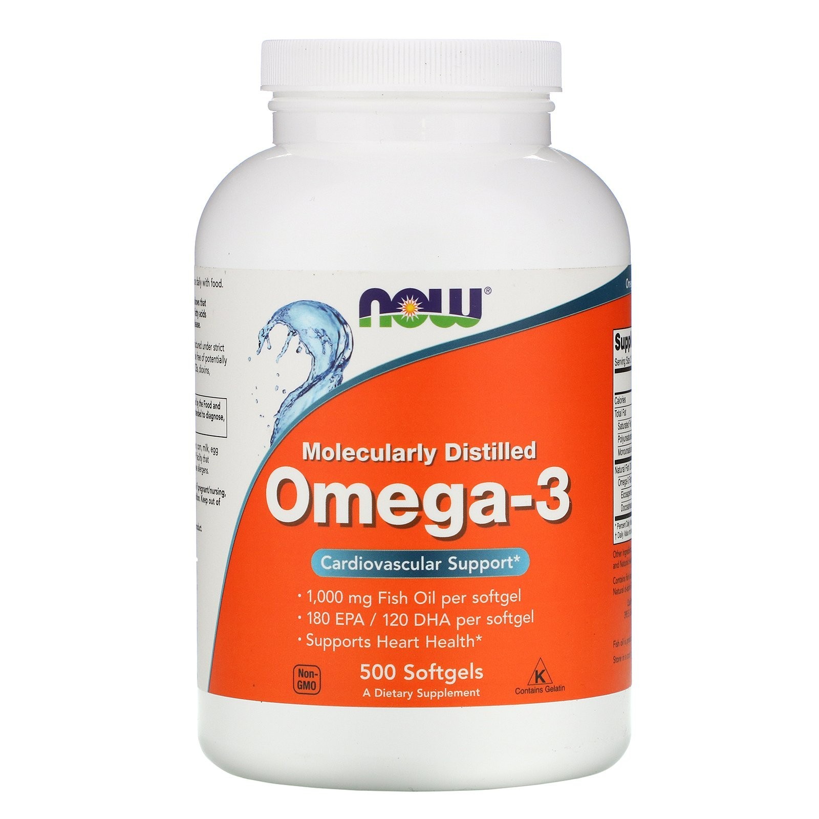 

Омега NOW Omega-3 500 капс Без вкуса (681f51)