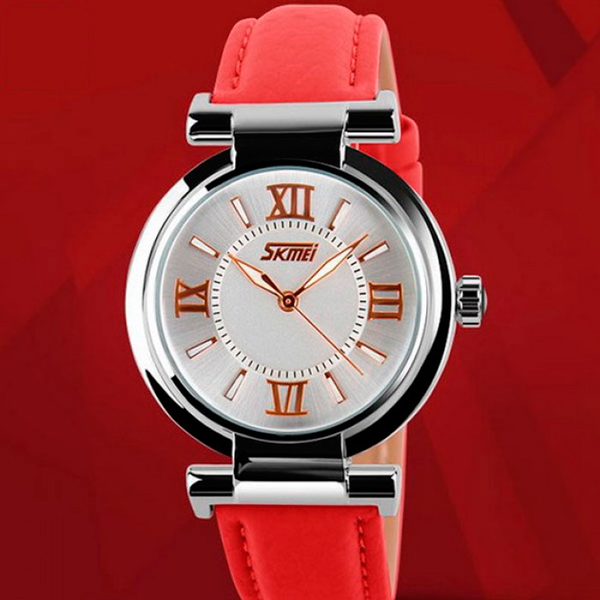 

Женские часы Skmei Elegant Red 9075R