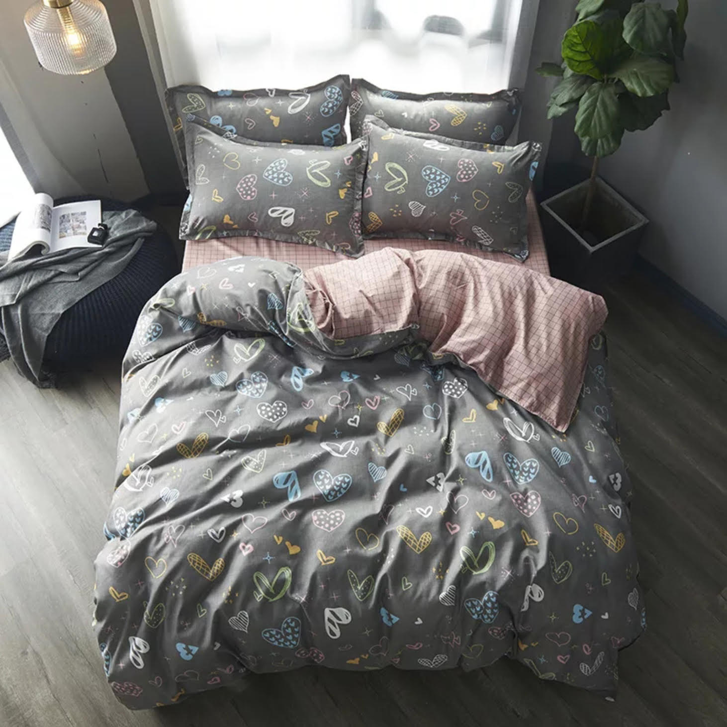 

Комплект постільної білизни MirSon Бязь Premium 17-0227 Menola Сімейний 160x220 см