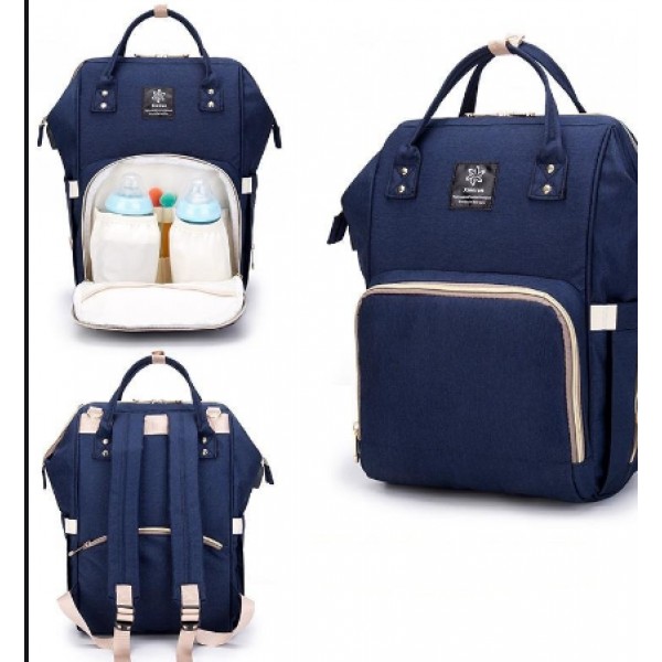 

Сумка-рюкзак для мам MOTHER BAG el-1230 СИНЯЯ