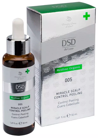 Акція на Пилинг для кожи головы DSD de Luxe 005 Medline Organic Miracle Scalp Control Peeling 50 мл (8437013722216) від Rozetka UA