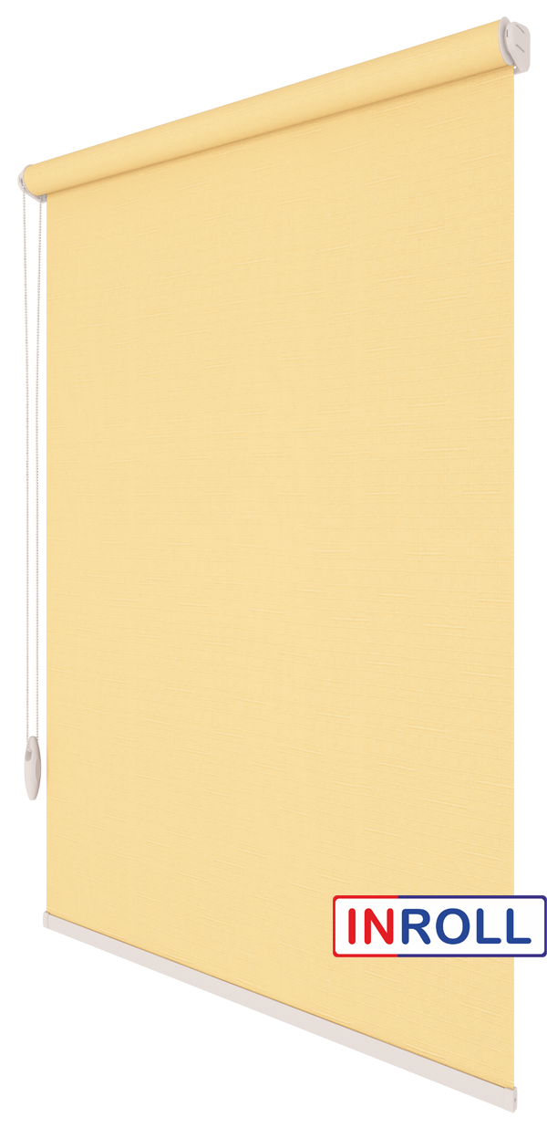 

Ролета тканевая INROLL Есо-Standart 150х165 см Len Светлый абрикос 877