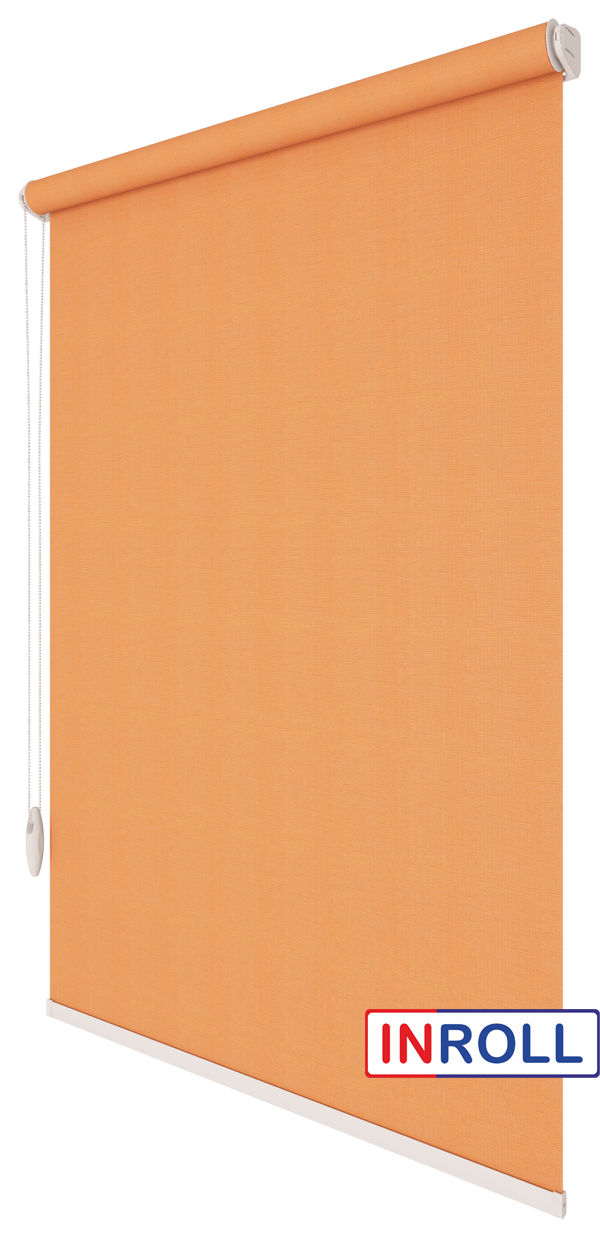 

Ролета тканевая INROLL Есо-Standart 180х185 см Camila Персиковый A617