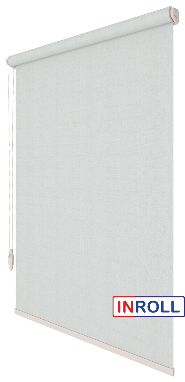 

Ролета тканевая INROLL Есо-Standart 152,5х185 см Camila Светло-серый A648