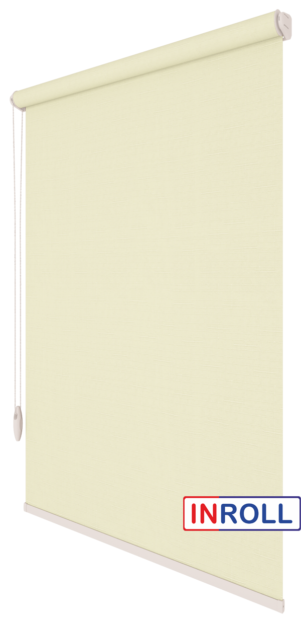 

Ролета тканевая INROLL Есо-Standart 162,5х165 см Len Молочный 875
