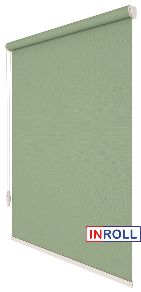 

Ролета тканевая INROLL Есо-Standart 197,5х165 см Len Оливковый 2098