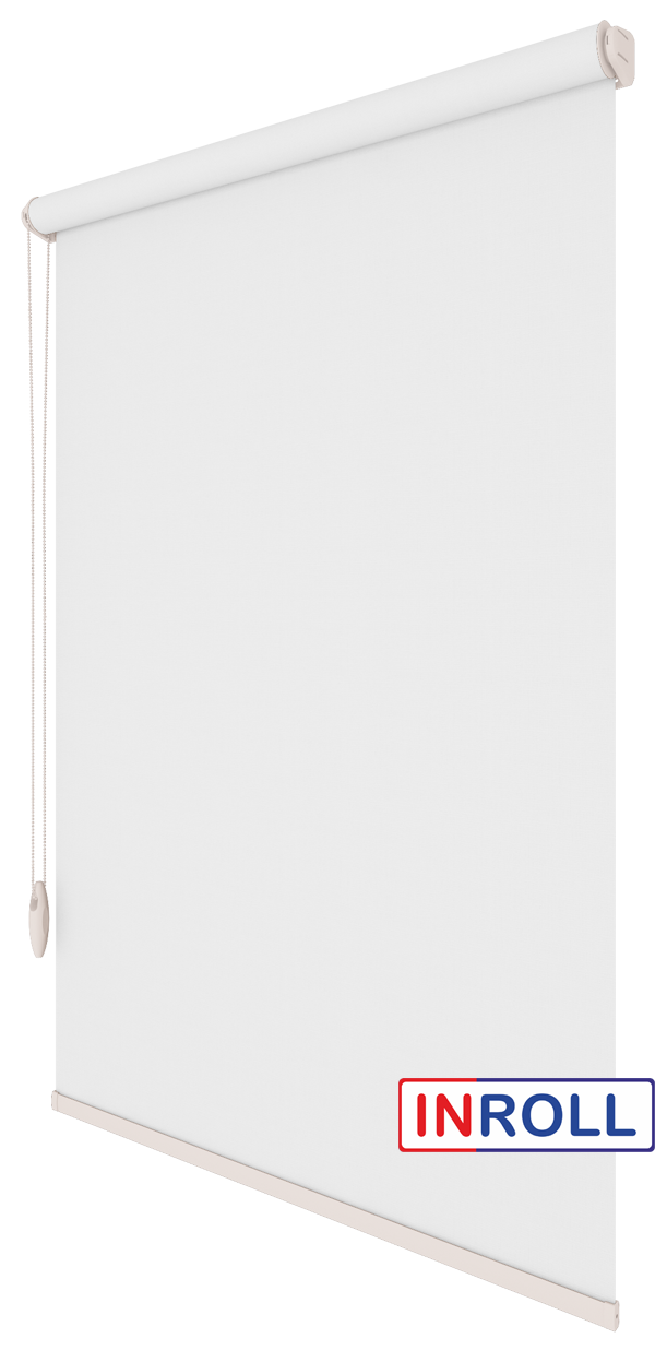 

Ролета тканевая INROLL Есо-Standart 165х185 см Camila Белый A601
