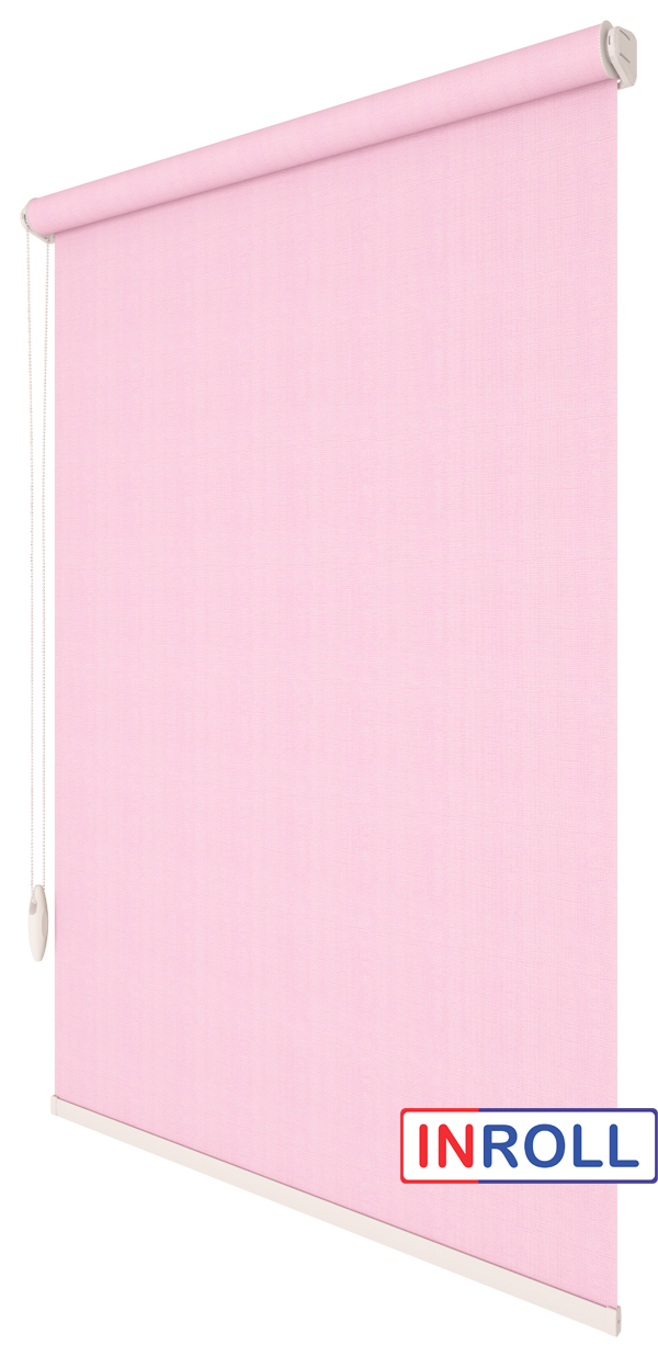 

Ролета тканевая INROLL Есо-Standart 152,5х185 см Camila Розовый A614