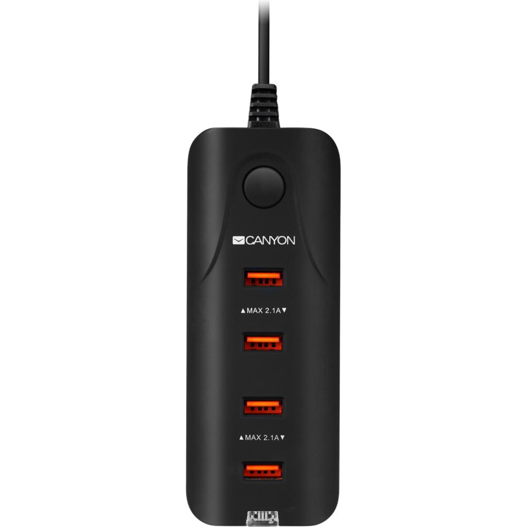 

Зарядное устройство Canyon 4xUSB AC (CNE-CHA09B)