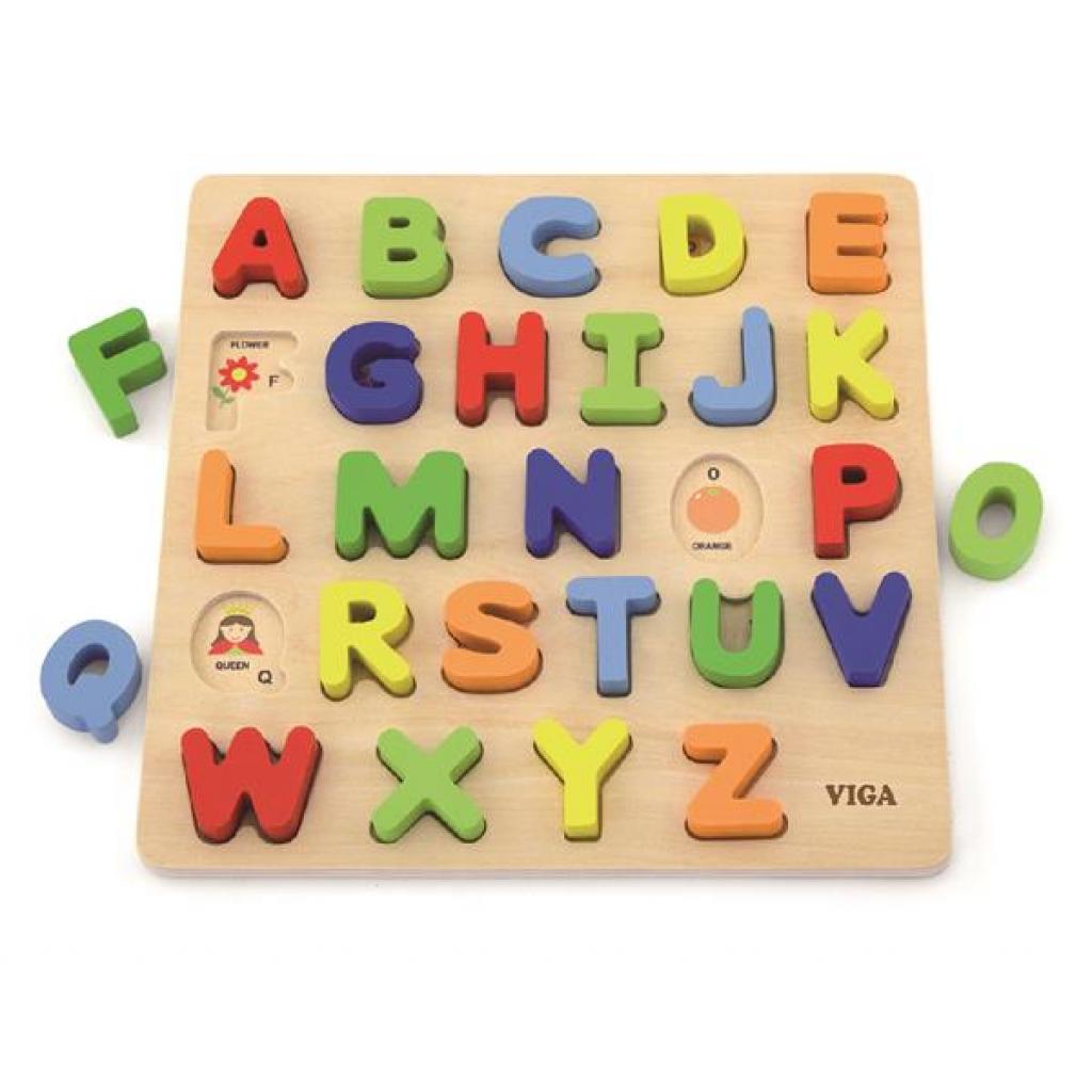 

Развивающая игрушка Viga Toys Алфавит: слово на букву (50124)