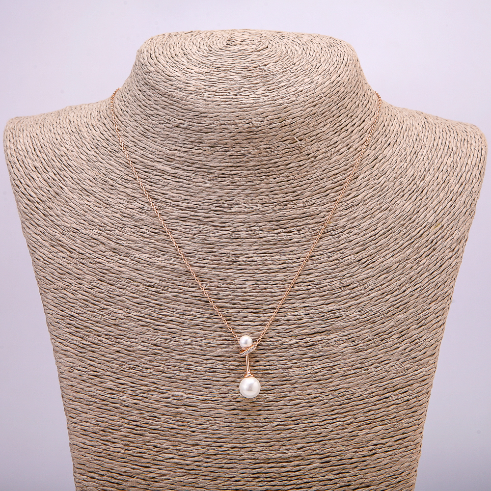 

Цепочка Xuping Позолота 18К с жемчужиной, диаметр 5 и 8мм и белыми стразами, толщина 1,1мм, длина 45-47см +-, ida41741