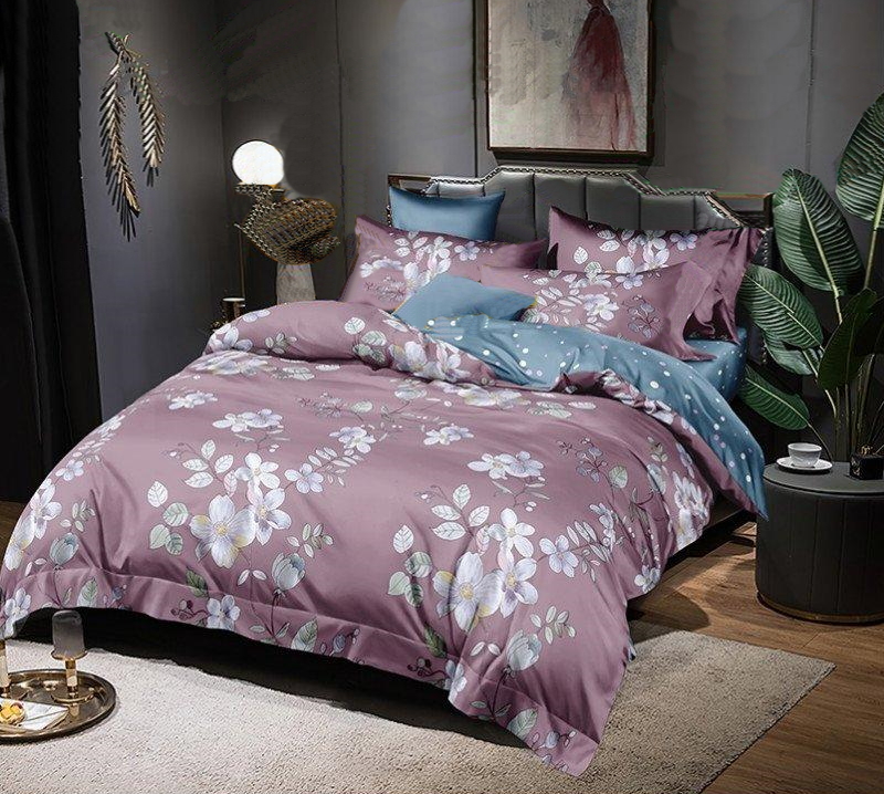 

Простынь MirSon Сатин Premium 22-1153 Florenc 200x220 см
