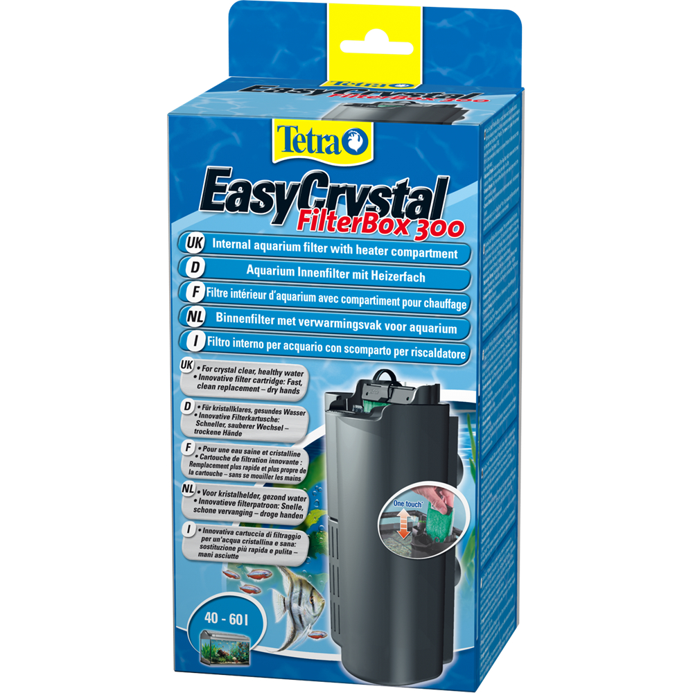 

Внутренний фильтр Tetra EasyCrystal 300 для аквариума до 60 л