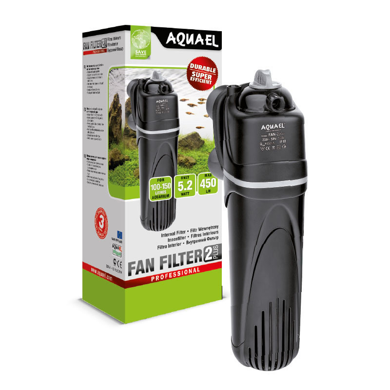 

Внутренний фильтр AquaEl Fan 2 Plus для аквариума до 150 л