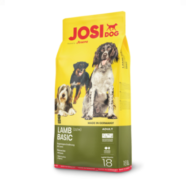 

Сухой корм Josera JosiDog Lamb Basic для взрослых собак всех пород с ягненком 18кг