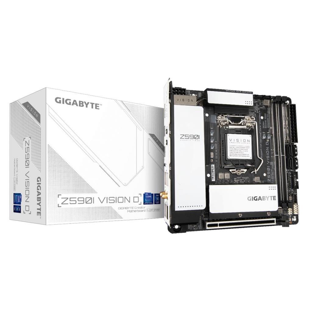 

Материнская плата Gigabyte Z590I VISION D