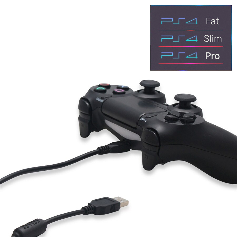 

Зарядный кабель передачи данных OIVO 2м USB / micro USB для геймпада DualShock 4 Sony PlayStation PS4 PRO / PS4 Slim / PS4 Fat