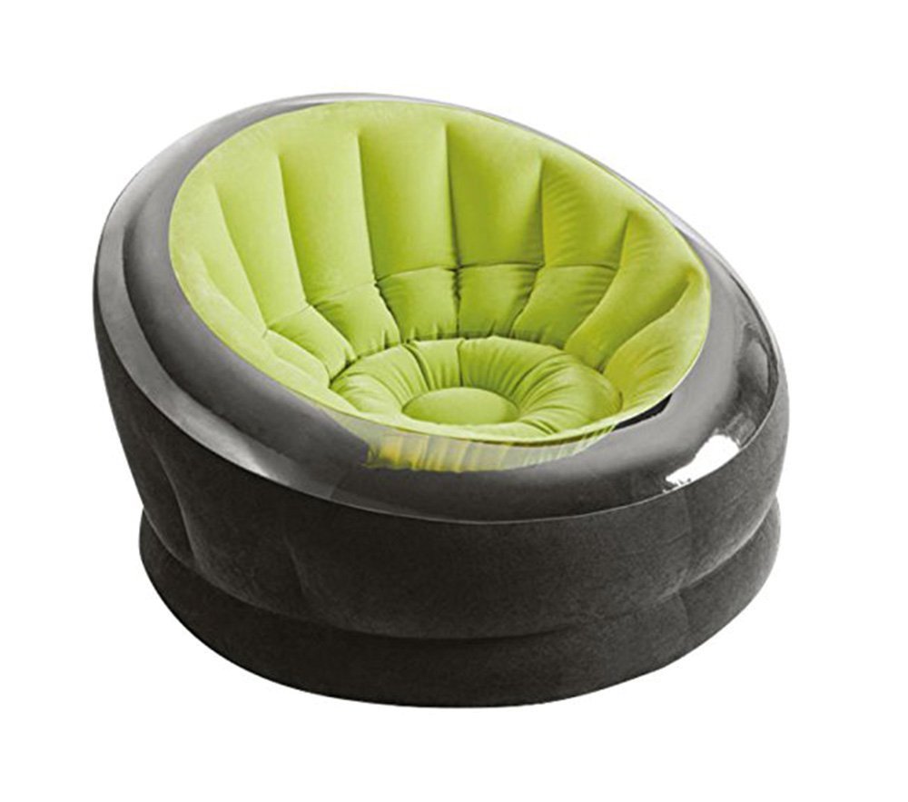 

Надувное кресло Intex 66581 Empaire Chaire флокированное (112х109х69) зеленое (it-66581)
