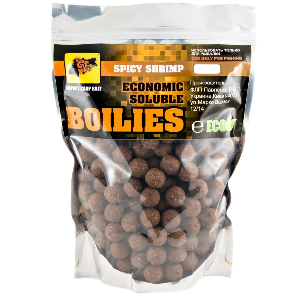 

Бойлы CCBaits Economic Soluble Spicy Shrimp 20mm 3kg (CCB002595)