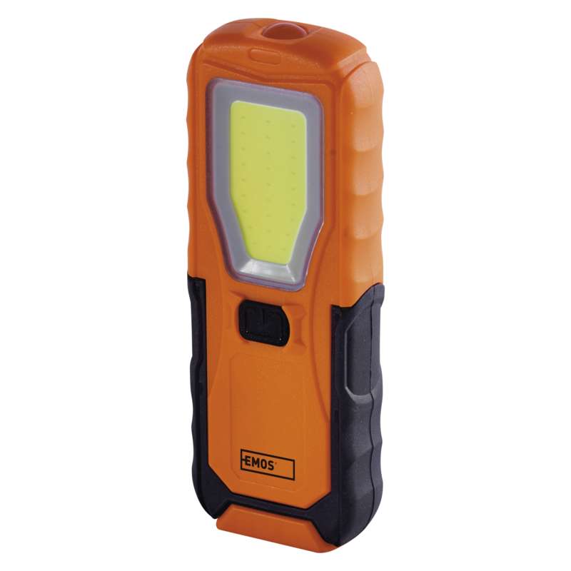 

Фонарь Emos P4110 (5W COB + 0,5W LED, 350 lm, 4x AA)