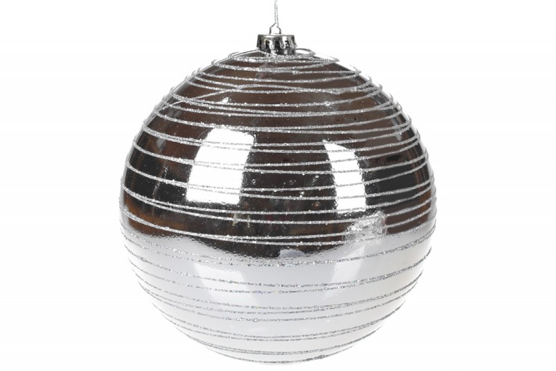 

Елочный шар Bon 20см, цвет - серебро 898-152 (IR04009)