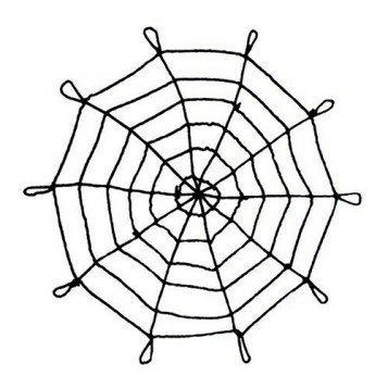 

Паутина d-120 см Halloween 13-551BLK (NAT04563)