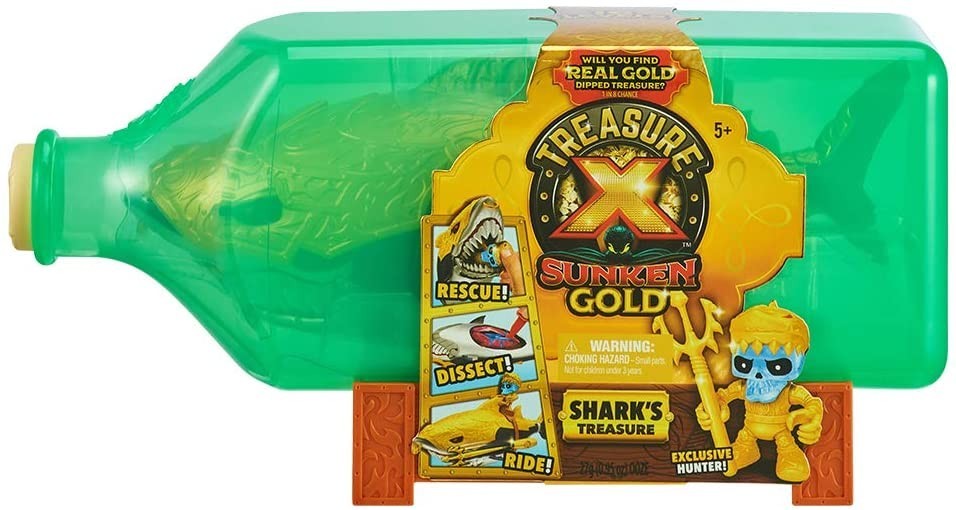 

Игровой набор Treasure X Вскрытие акулы Sunken Gold Shark's Treasure