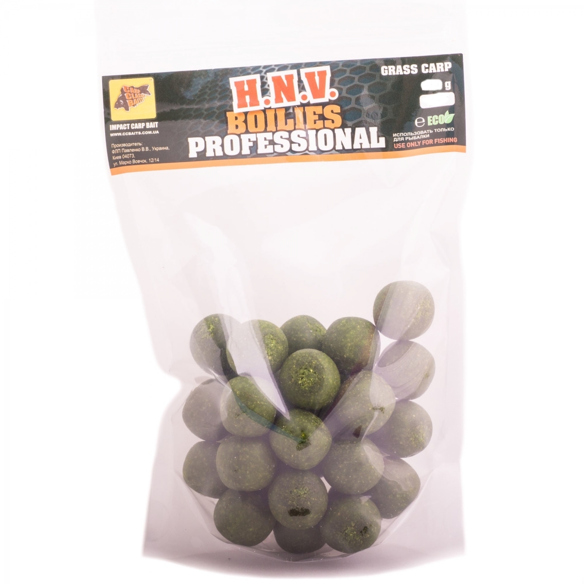 

Бойлы CCBaits Professional Soluble Grass Carp 20mm 1kg (CCB002248)