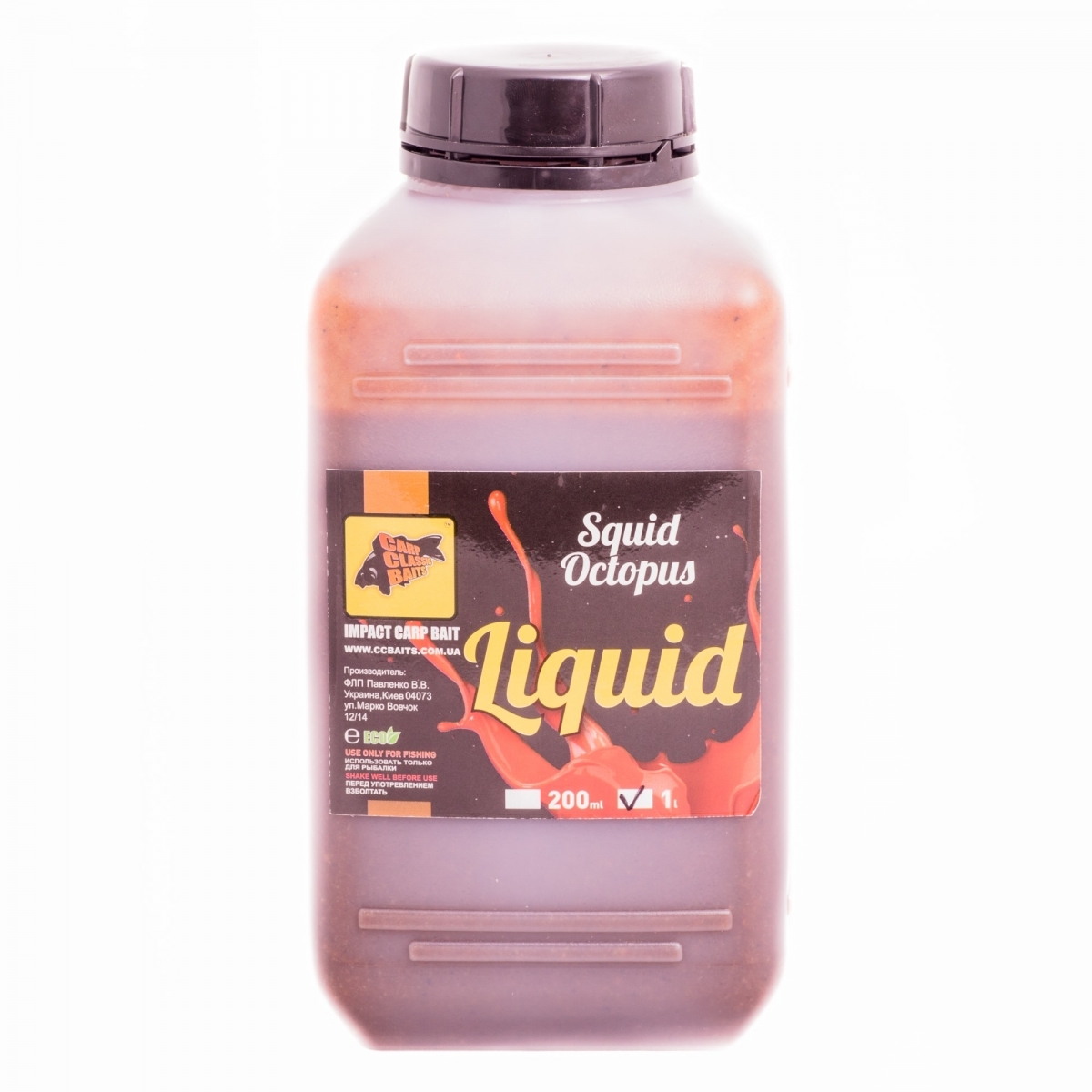 

Ликвид CCBaits Liquid Foods Squid Octopus 1000ml (CCB003126)