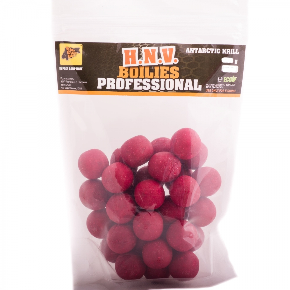 

Бойлы CCBaits Professional Soluble Antarctic Krill 20mm 1kg (CCB002836)