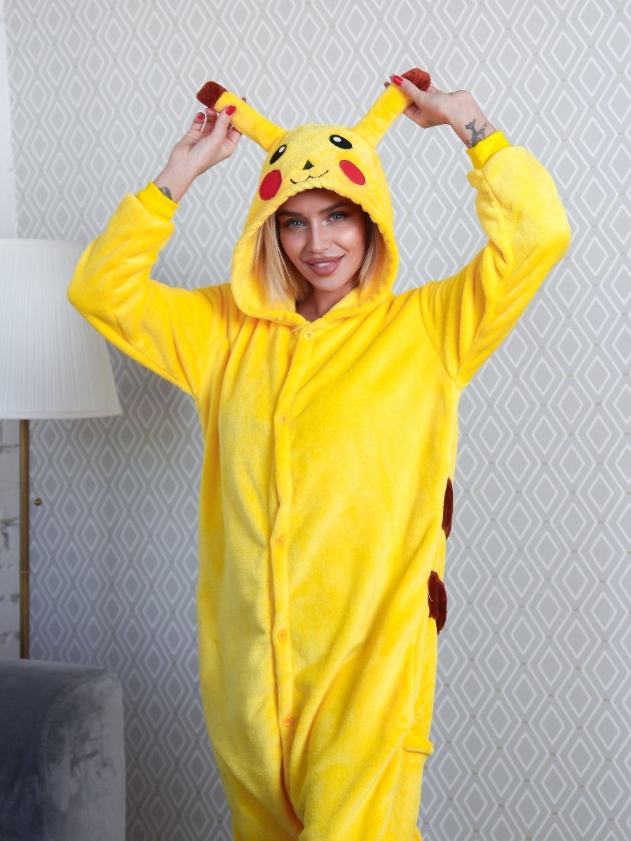 

Пижама Kigurumi кигуруми пикачу M 158-168
