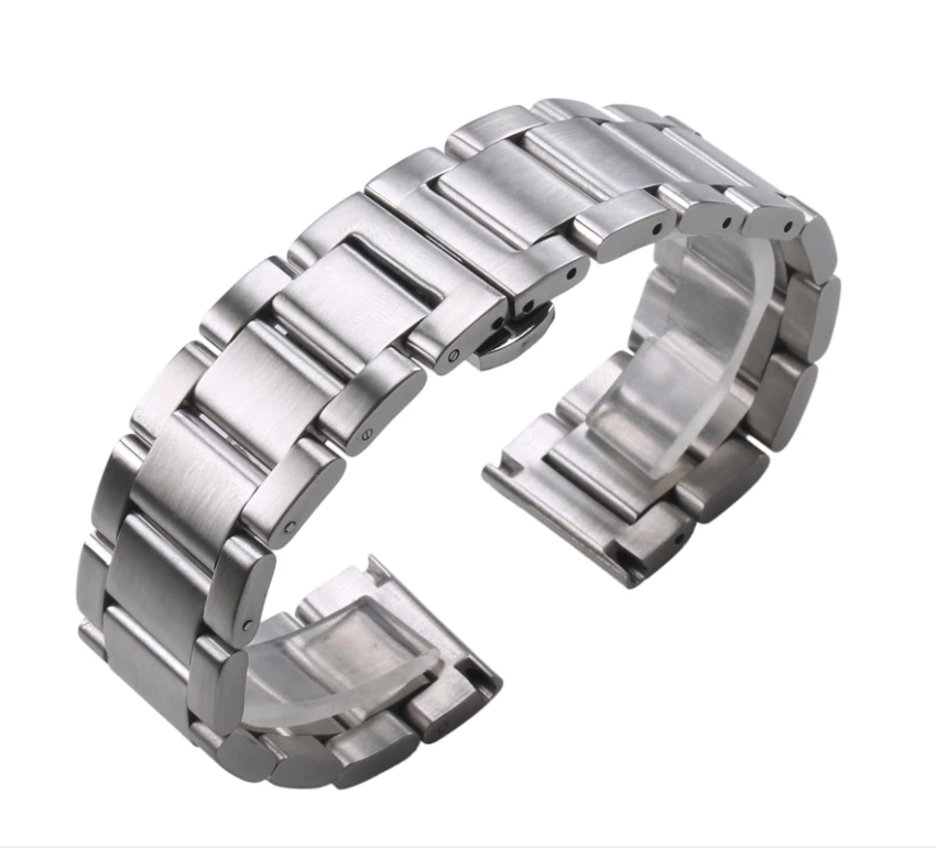 

Браслет Watch Band для часов, нержавеющая сталь 316L, литой, мат. 20 мм