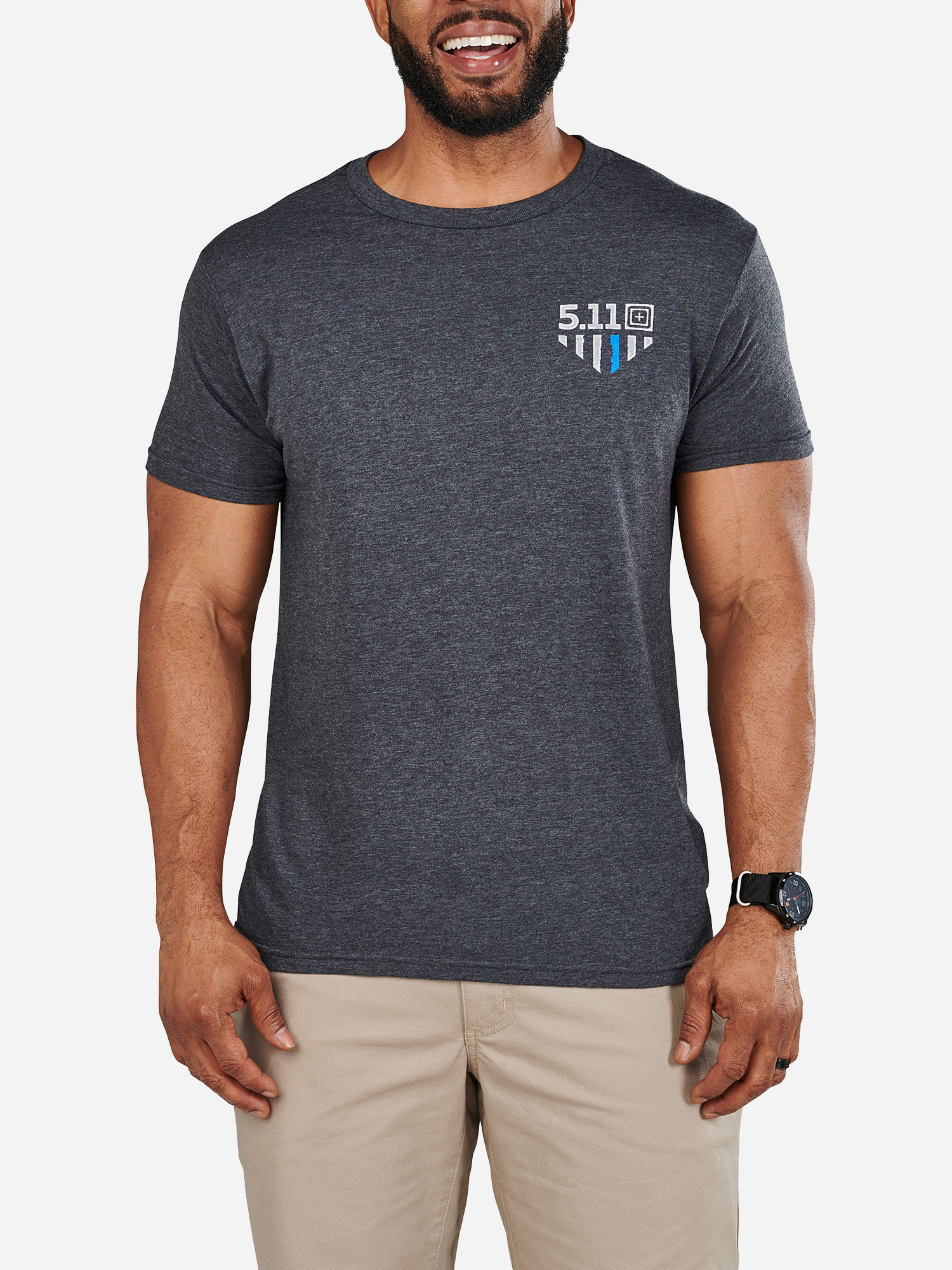

Футболка 5.11 Tactical Peacemakers 41191Yk-035  Charcoal Heather, Футболка 5.11 Tactical Peacemakers 41191Yk-035 S Charcoal Heather