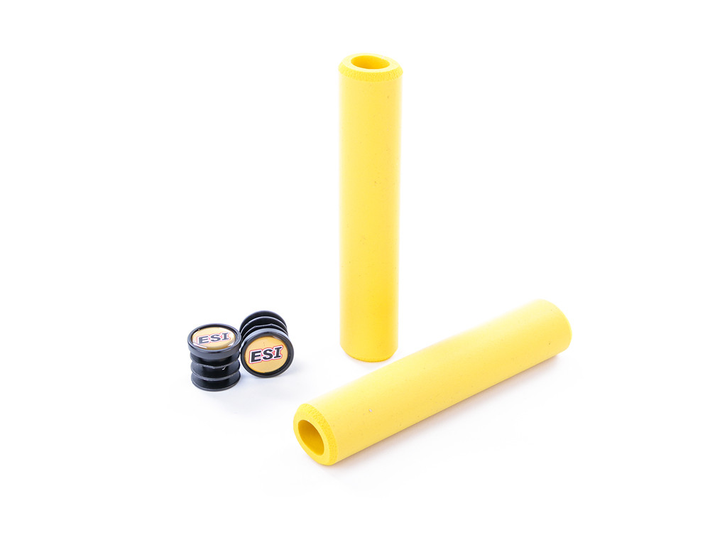 

Грипсы велосипедные ESI Racer's Edge Yellow (желтые)
