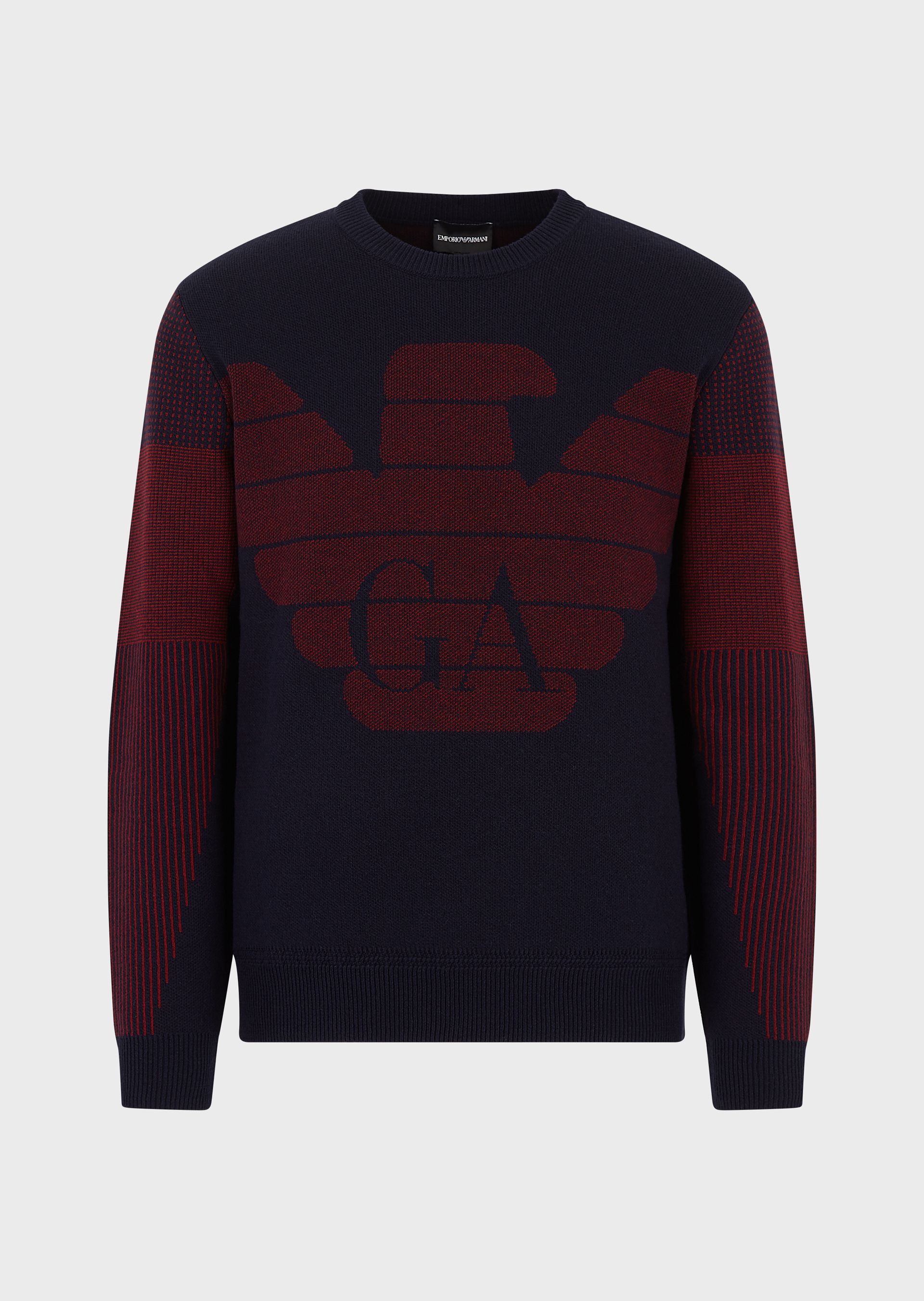 

Джемпер Emporio Armani  Темно-синий 6H1MXL.1MHRZ, Джемпер Emporio Armani L Темно-синий 6H1MXL.1MHRZ