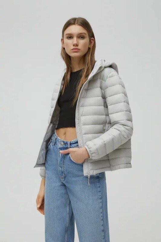 

Куртка Pull & Bear 9714/333  Серая, Куртка Pull & Bear 9714/333 M Серая