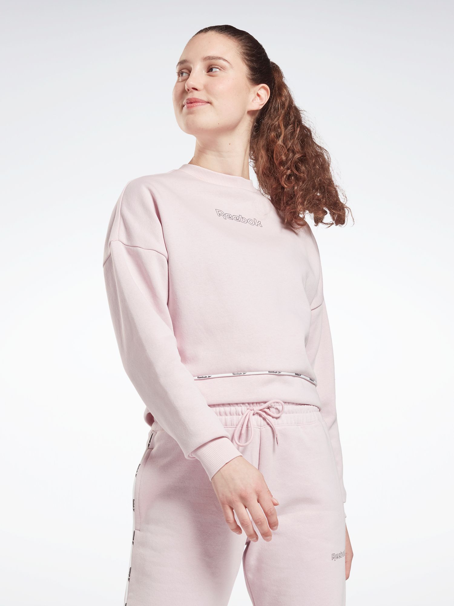

Свитшот Reebok Piping Pack Crewnec Frober GS9343  Frost Berry, Свитшот Reebok Piping Pack Crewnec Frober GS9343 M Frost Berry
