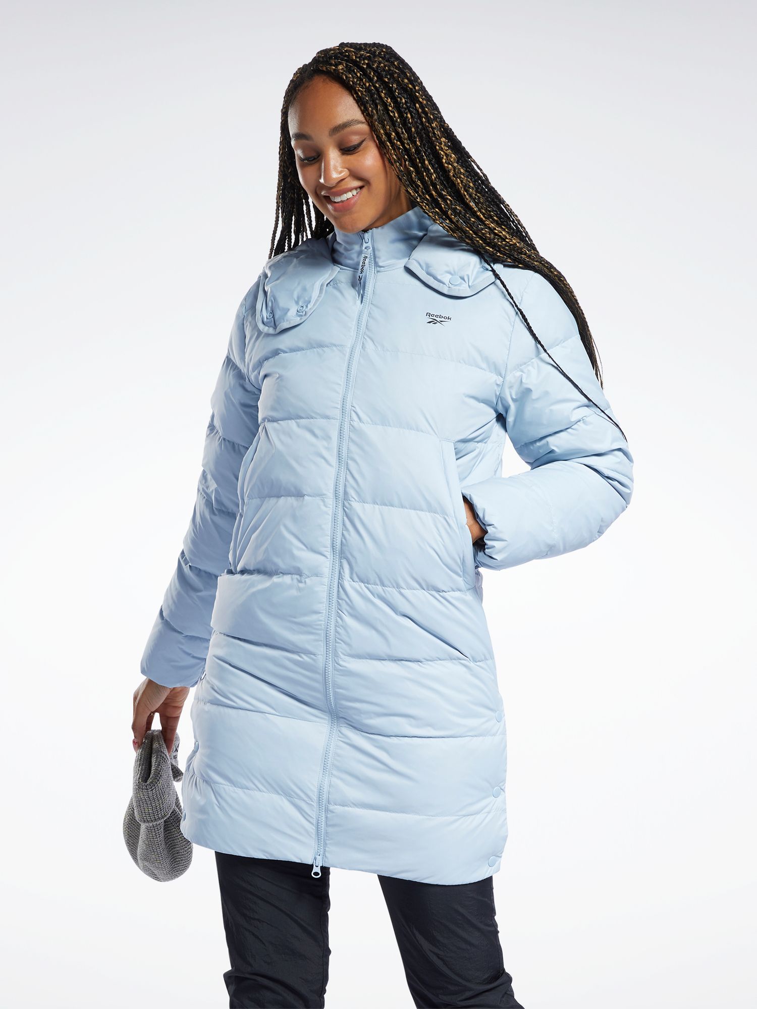 

Куртка Reebok Ow Cl Lo Dwn Jkt Gabgry GU5763 M Gable Grey
