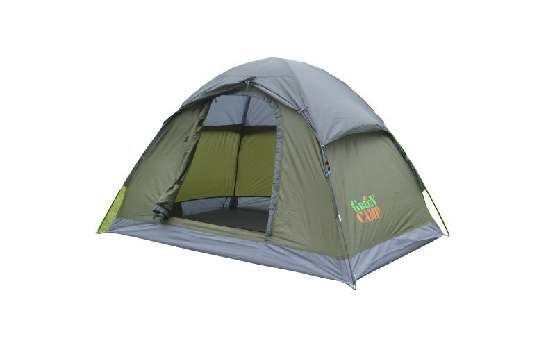 

Палатка двухместная однослойная Green Camp 1503