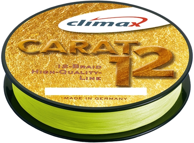 

Шнур Climax Carat 12 Braid Fluo-Yellow SB 135m 0.15mm 12.8kg (9371-10135-015)