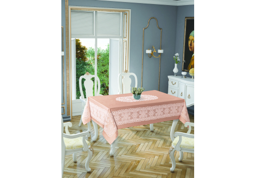 

Скатерть Tropik home Priencly Cappucino 5698-3 Бежевый