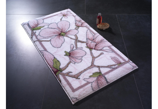 

Коврик для ванной Confetti Interlace pembe 80*140 Разноцветный