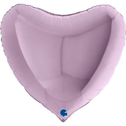 

Сердце 36 "GRABO-ГР Металлик лиловый (УП)