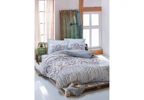 

Комплект постельного белья Cotton box Verona Mavi Синий