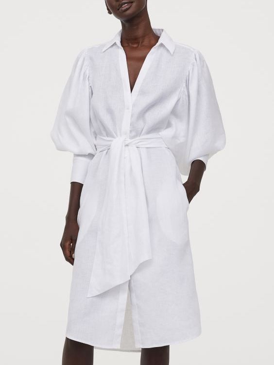 

Платье H&M 0856388-1  Белое, Платье H&M 0856388-1 S Белое