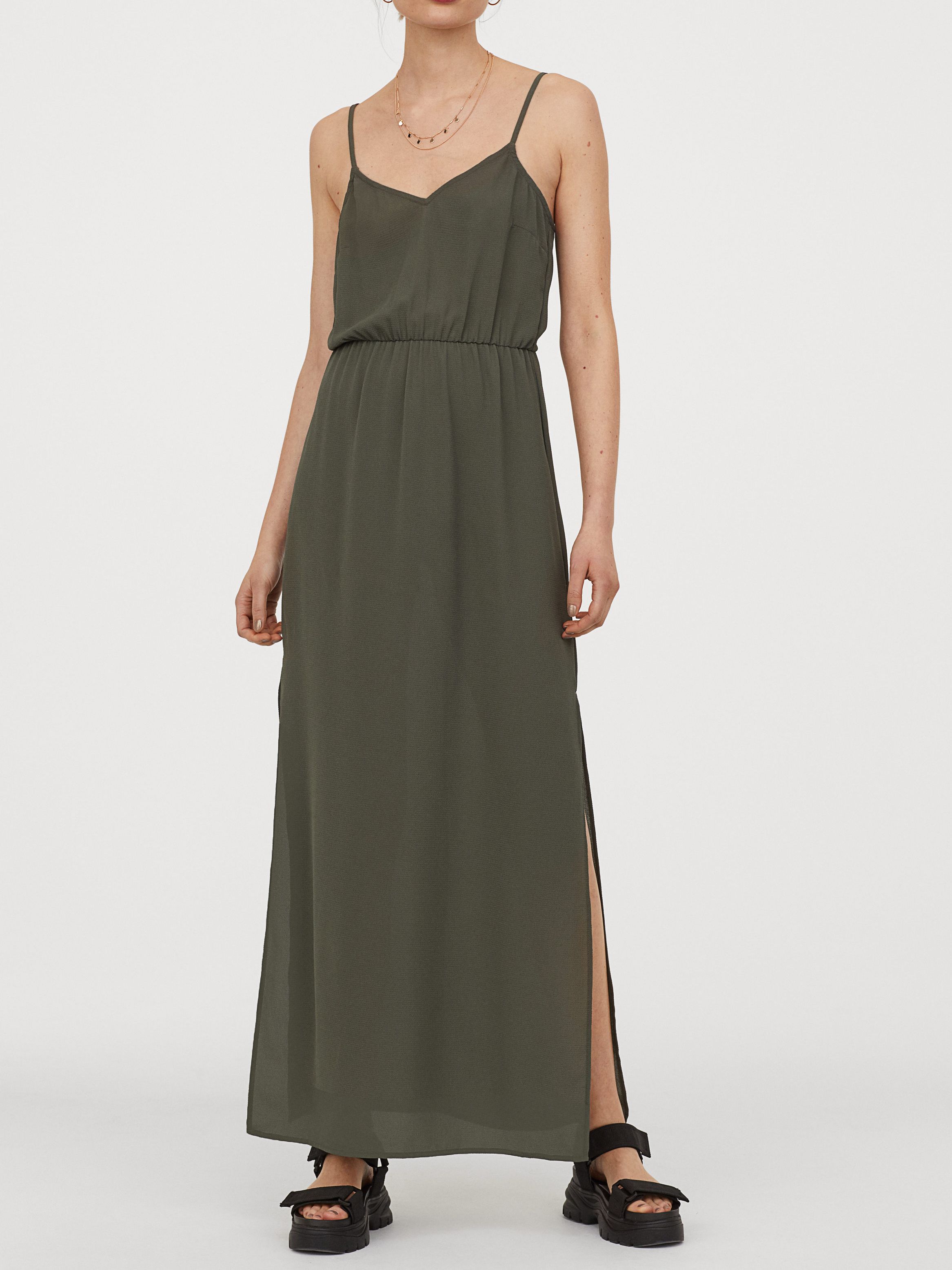 

Сарафан H&M 09-0717727-017  Хаки (СА2000001866870, Сарафан H&M 09-0717727-017 42 Хаки (СА2000001866870)