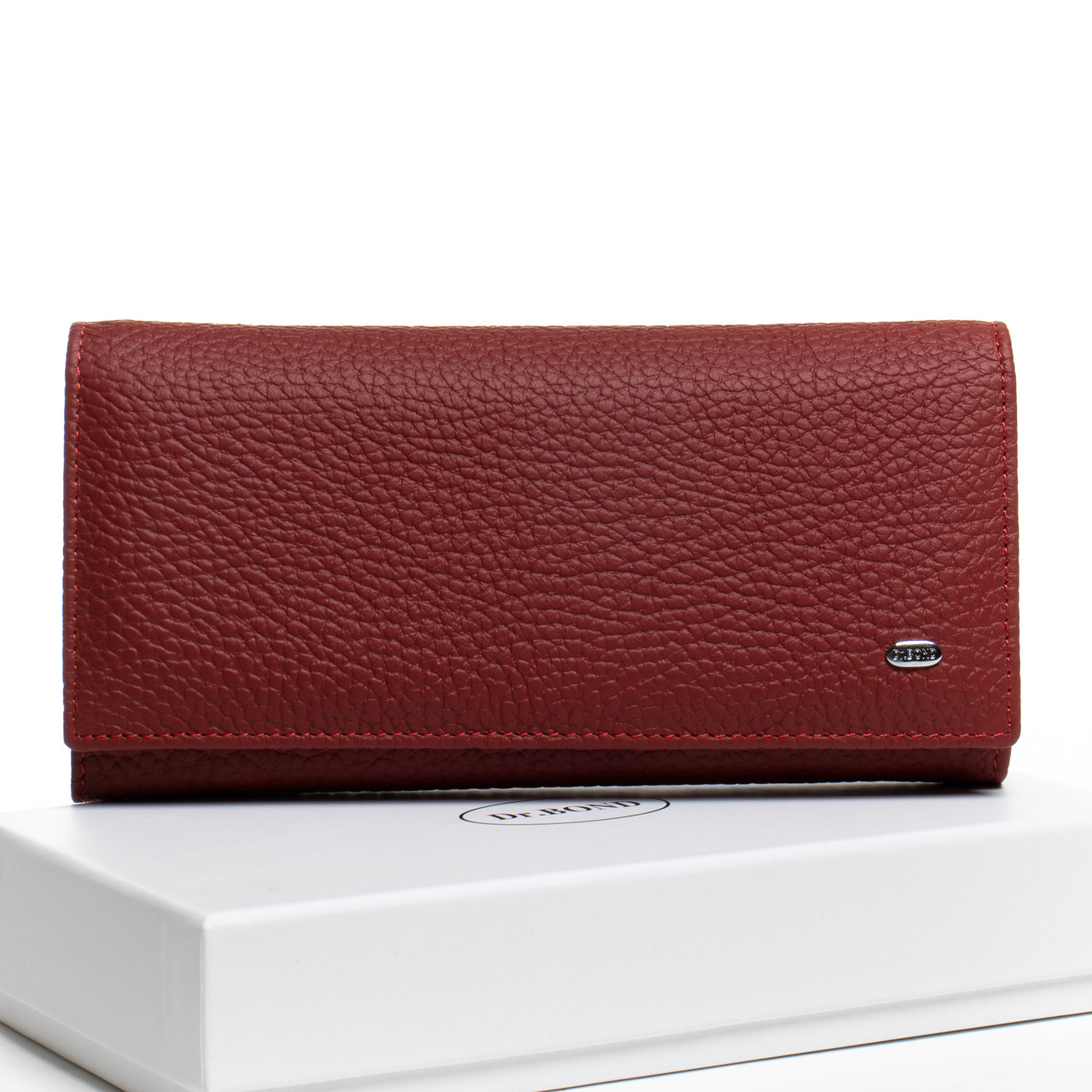 

Женский кошелек Classic кожа DR. BOND W501 красный