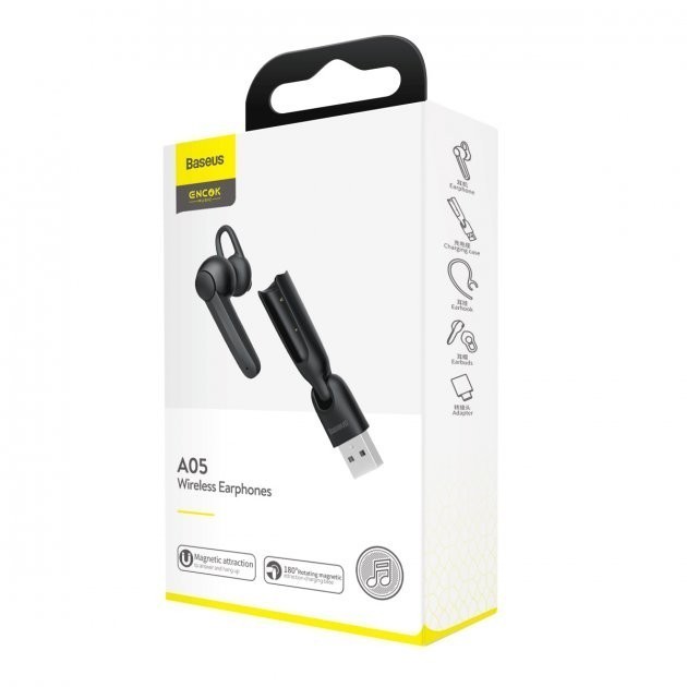 

Bluetoot-гарнитура Baseus Encok Wirelless black