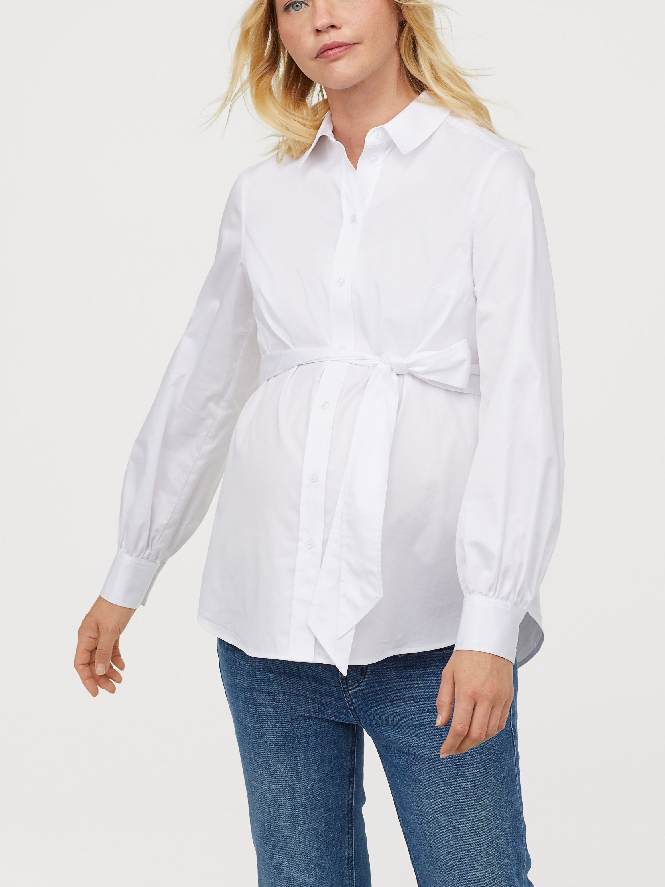 

Рубашка для беременных H&M 06-0793441-002  Белая (СА2000001865361, Рубашка для беременных H&M 06-0793441-002 S Белая (СА2000001865361)